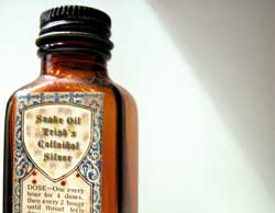 snake oil Trish bottle